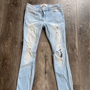 Hollister Low Rise Super Skinny Jeans